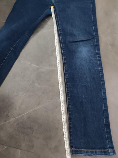 Pánske strečové rifle, denim,m