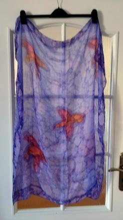 Ručne maľovaná šatka, 