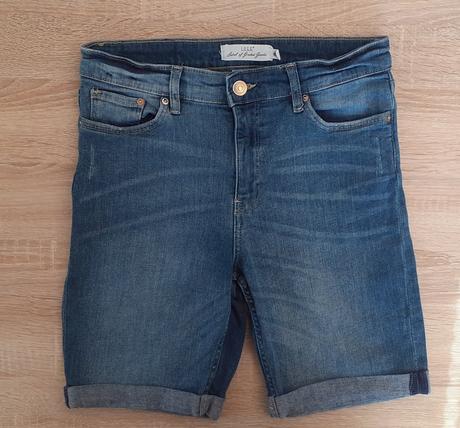 Rifľové kraťasy, h&m,34