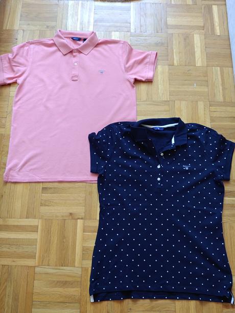 2x original gant dámske tričko m/l, gant,m