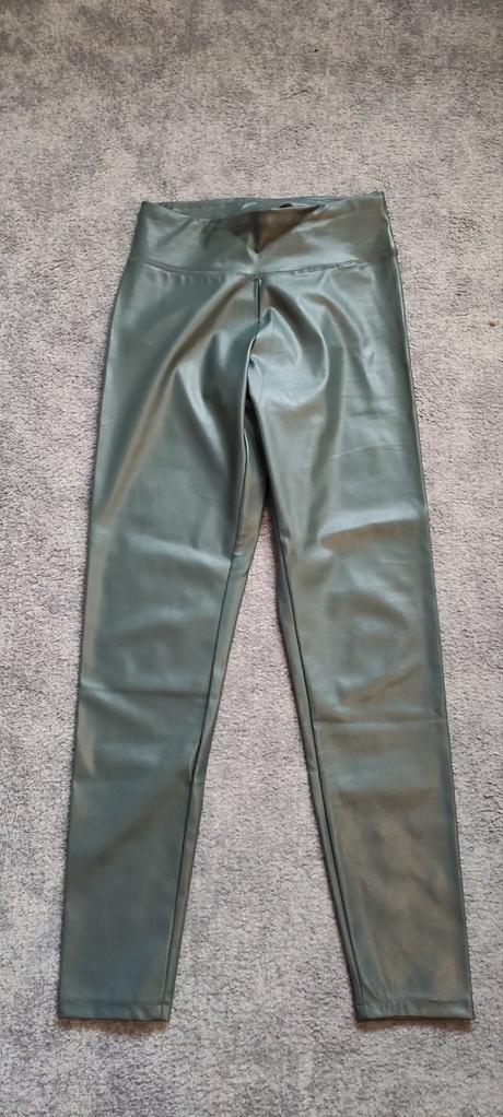 Legíny koženkové, s