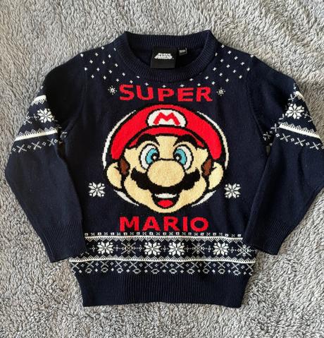 Vianočný sveter super mario, 98