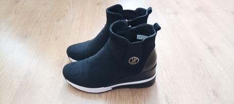 Členková obuv na platforme, 37