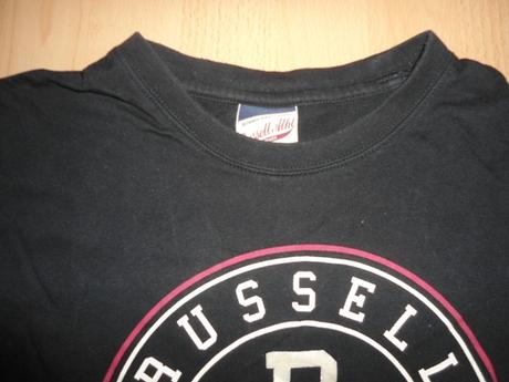 Cierne tricko rusell athletic, s