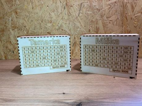 Drevená pokladnička, 