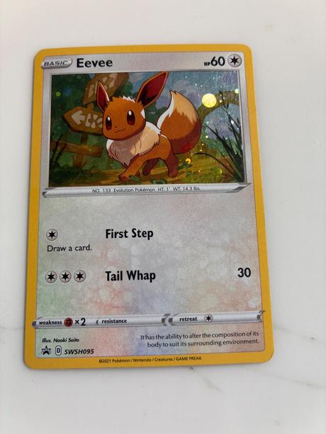Pokemon karta eevee,