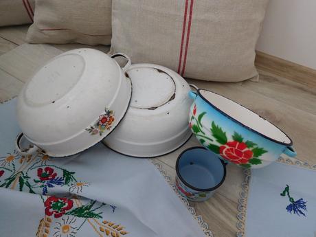 Vankúše z ľanového plátna , obrus starodávny, 