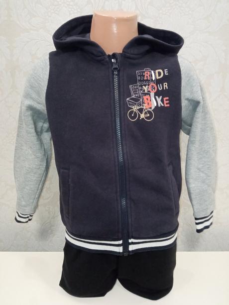 Chlapčenská mikina s potlačou lupilu (110-116), lupilu,110