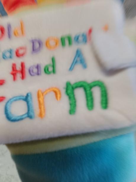 Plyšová maňuška old macdonald had a farm, 