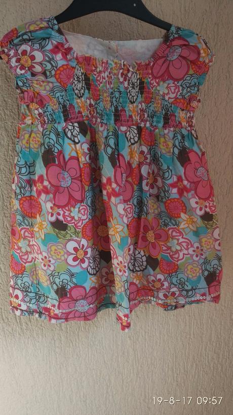 Suprová bavlnená bluzka, 98