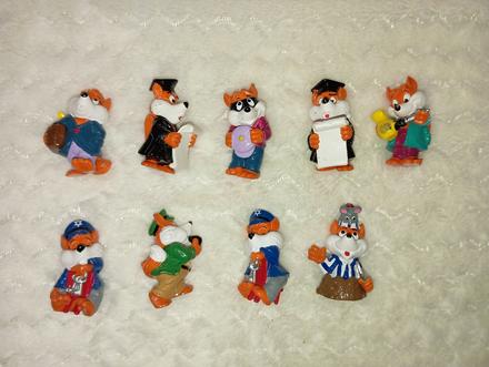 Kinder surprise fancy fuxies 1998,