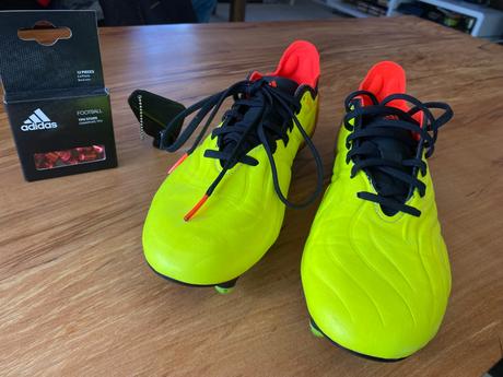 Kopačky kožené adidas copa 40 1/2, 25-25,5cm, adidas,40