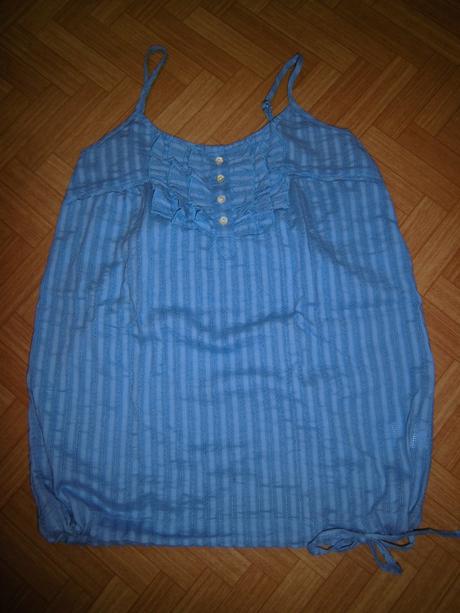 Modry top/tielko vel.m, m