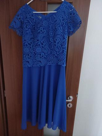 Kráľovsky modré šaty č.40, 40