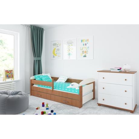 Detská posteľ komplet,rôzne veľkosti, šírka (cm): 80,dĺžka (cm): 140