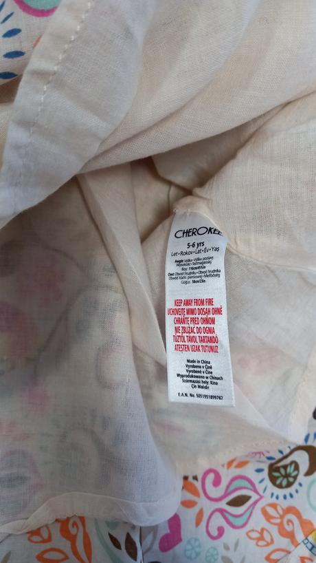 Letné ľahučké šatky, cherokee,116