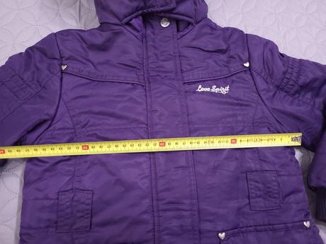 Palomino bunda s kozusinovou kapuckou 110/116, palomino,110