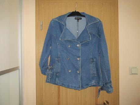 Dvojradové riflové sako v. 42, 42