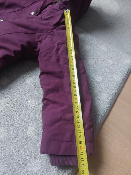 Fialová bunda vel.110/116, 110