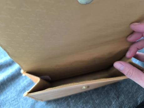 Kabelka do ruky - zlatá, 