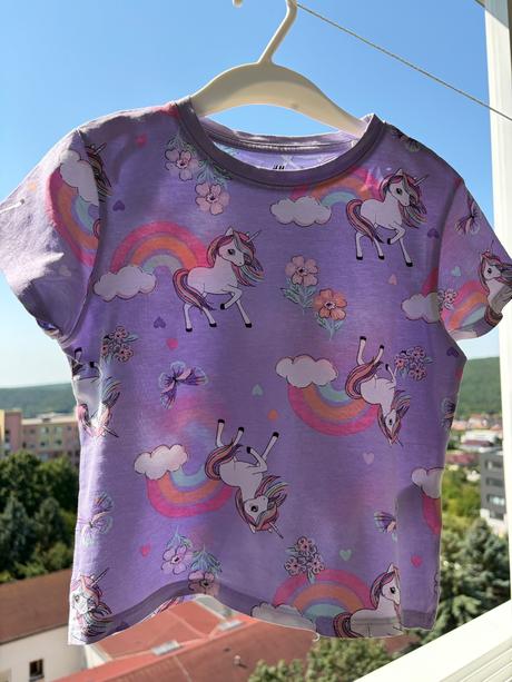 Dievčenské tričko h&m 98/104, h&m,98