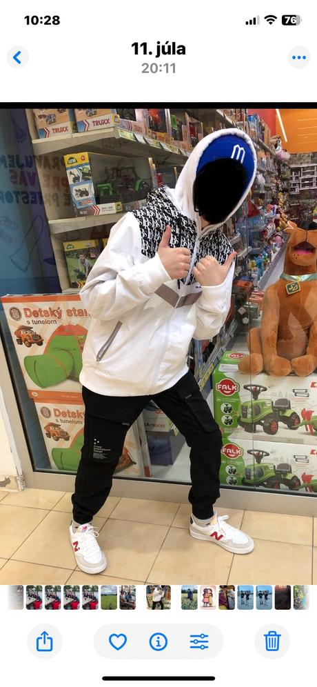 Prechodná bunda vhodná do školy ,mesta, new yorker,m