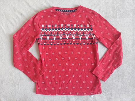 Vianočné tričko zn.primark veľ.134, 134