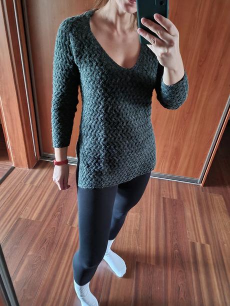 Svetrik only s predlzenym zadnym dielom, only,m