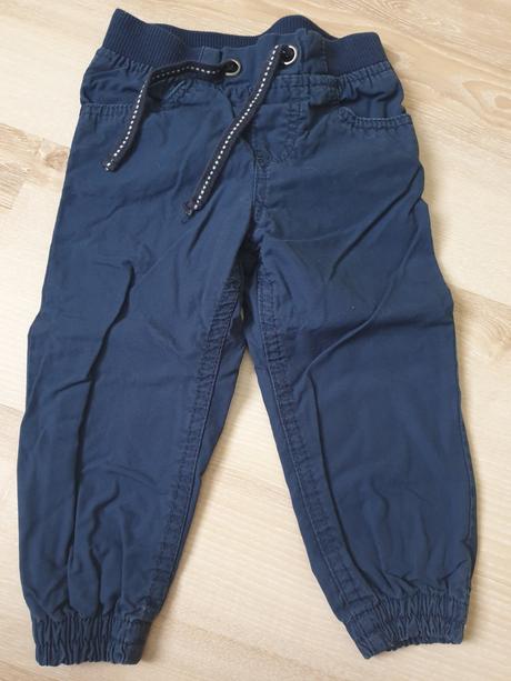 Dvoje zateplené nohavice 86, f&f,86