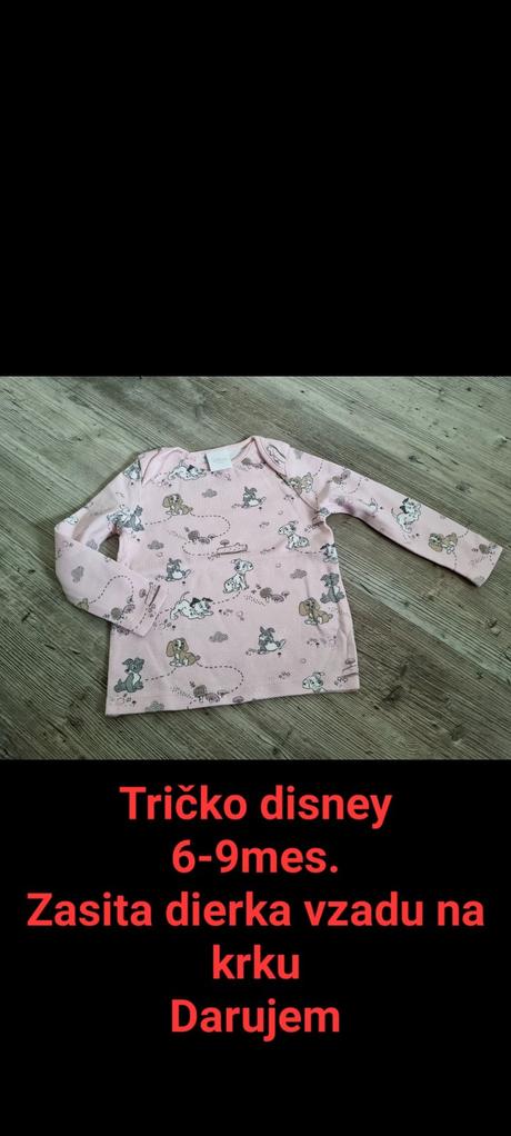 Tričko disney 6-9mes, disney,74