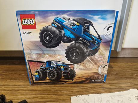 Lego city 60402 modry monster truck, 