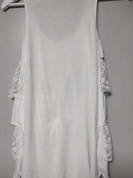 Volánový top, amisu,m