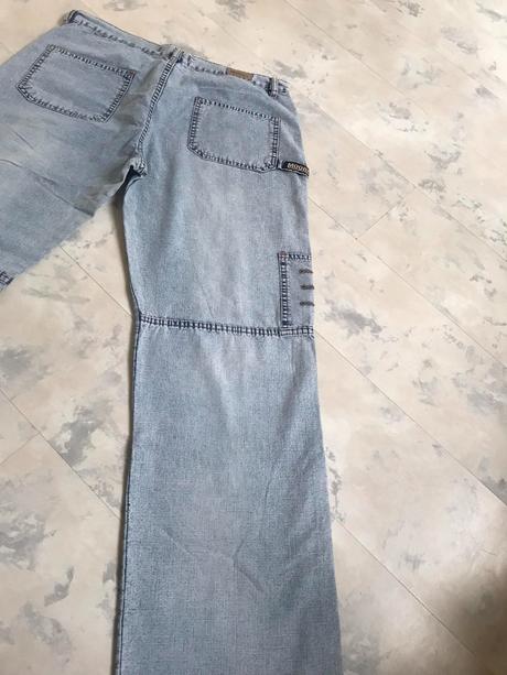 Baggy voľné tenké rifle, l