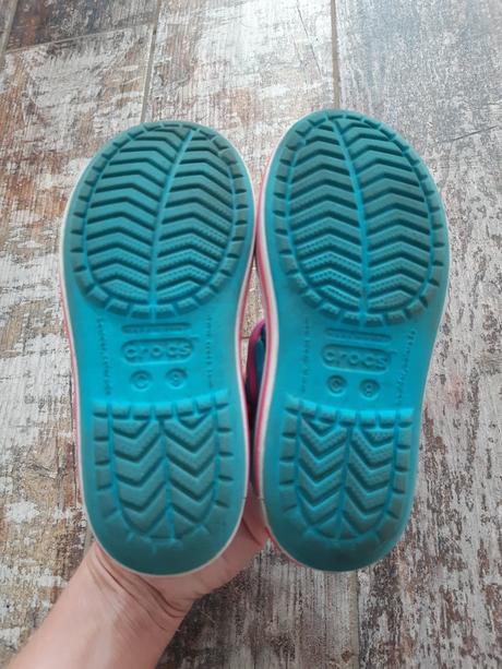 Crocs sandalky c9 (25-26), crocs,25