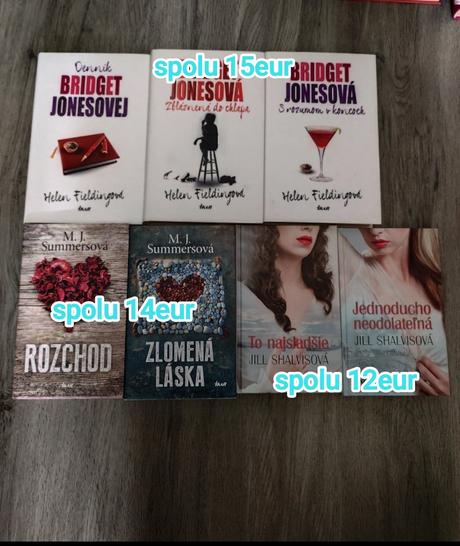 Knihy steel, benkova, vasilkova, evitovky a iné, 