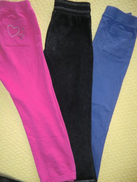 Tepláky 2x      vel 116/122 - 6/7 rokov, f&f,116