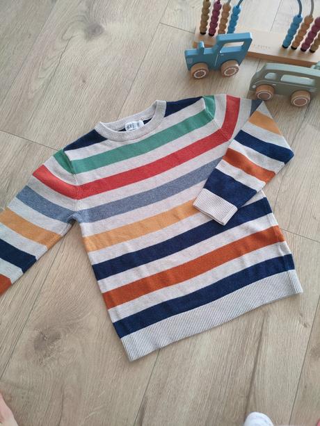 Chlapčenský svetrík h&m, veľ. 110/116, h&m,110