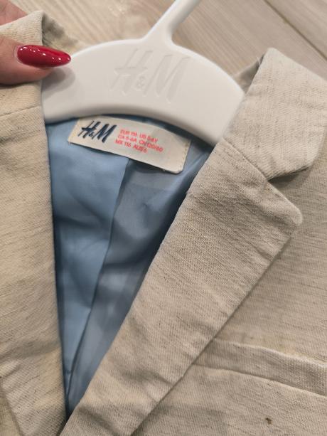 Sako béžové, h&m,116