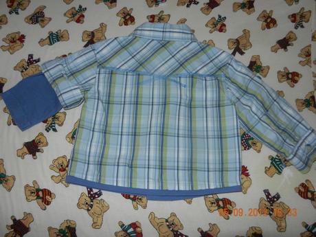 1x oblecena nadherna kosielka s rollup rukavom, 80