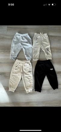 Teplaky zara 12-18 mesiacov 4 kusy spolu cena, zara,80