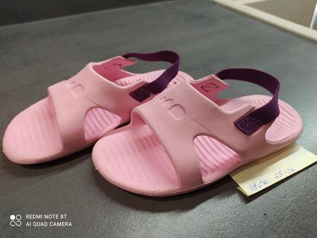 Sandále ku vode protišmykové, decathlon,25