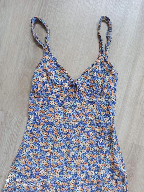 Letné šaty na ramienka veľ.s, s