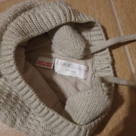Čiapka pletená zara, zara,<50