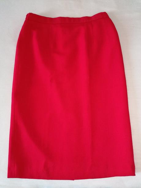 Sukňa jasnočervená, xl