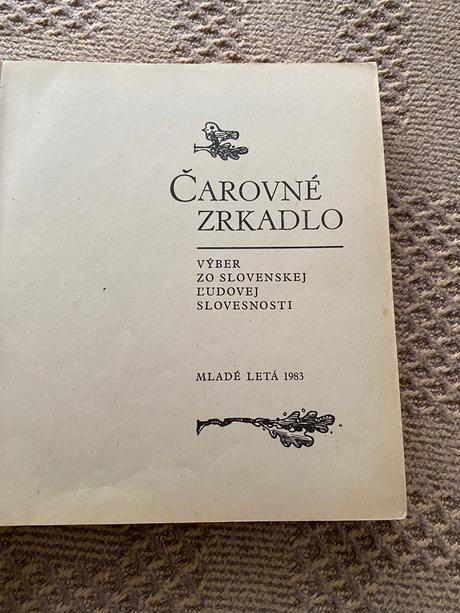 Staré krásne retro čarovné zrkadlo  michálek ján, 