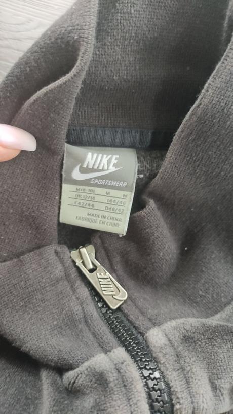 Velurová mikinka, nike,m