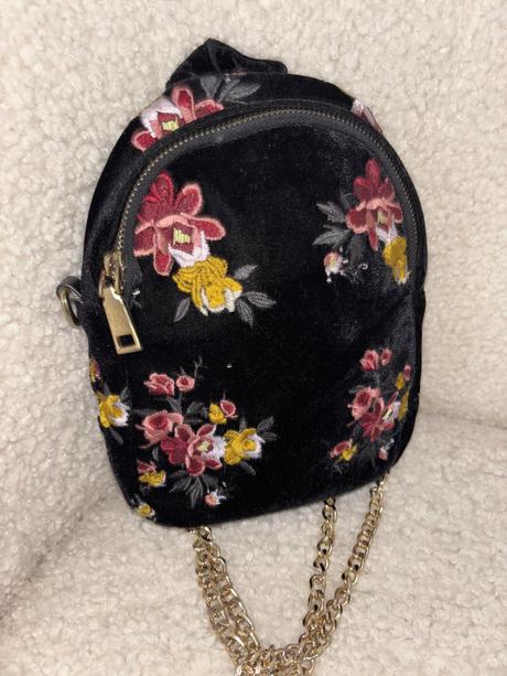 Zamatová crossbody kabelka/ruksak zara, zara