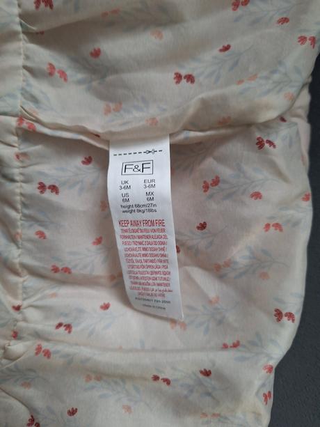 Zimná bundička 3-6mes, f&f,68