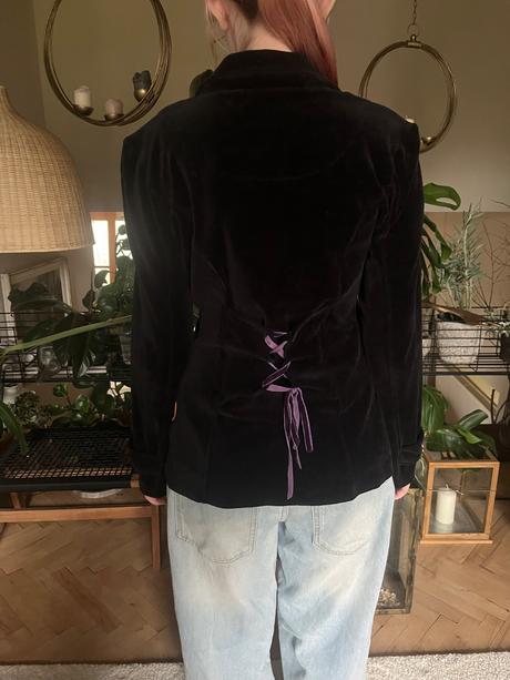 Sametové sako mamatayoe vel.38, m