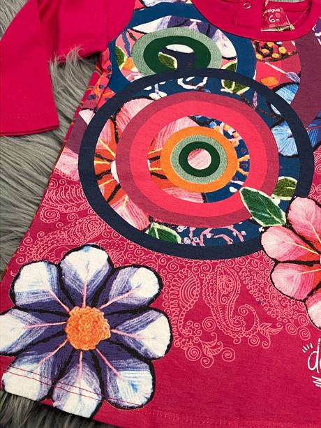 Dievčenské predĺžené tričko desigual (68), desigual,68